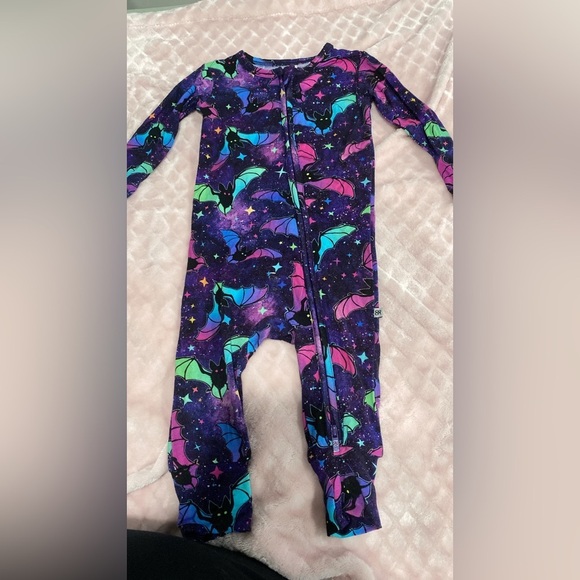 Little bum‎ bums bamboo Halloween bat print romper